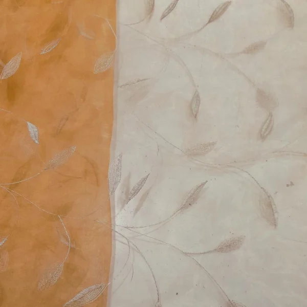 EMBELLISHED ORGANZA ORANGE