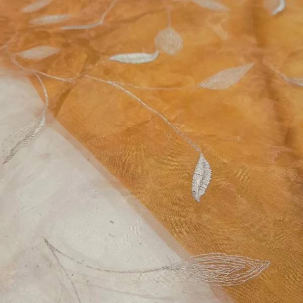 EMBELLISHED ORGANZA ORANGE