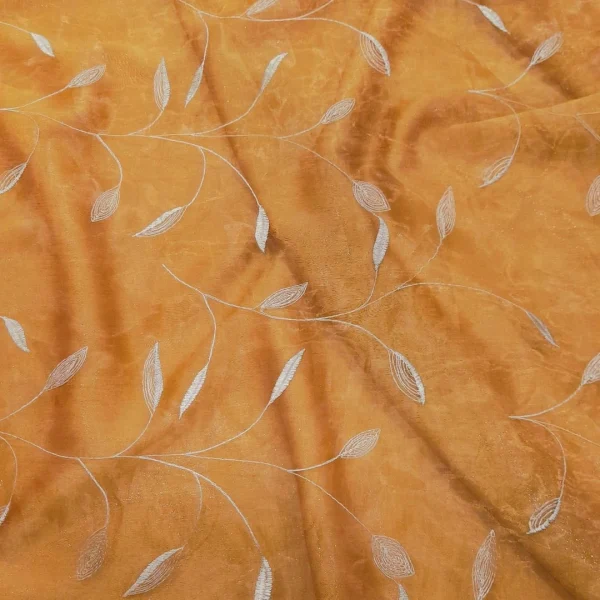 EMBELLISHED ORGANZA ORANGE