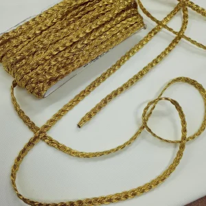 METTALLIC ROPE BRAID GOLD