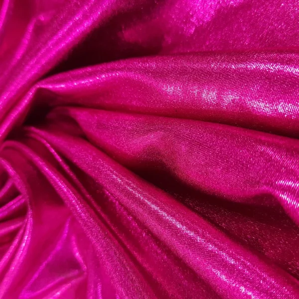 LAME LYCRA CERISE PINK