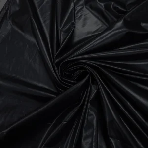 COATED SHEEN MICRO TAFETTA BLACK
