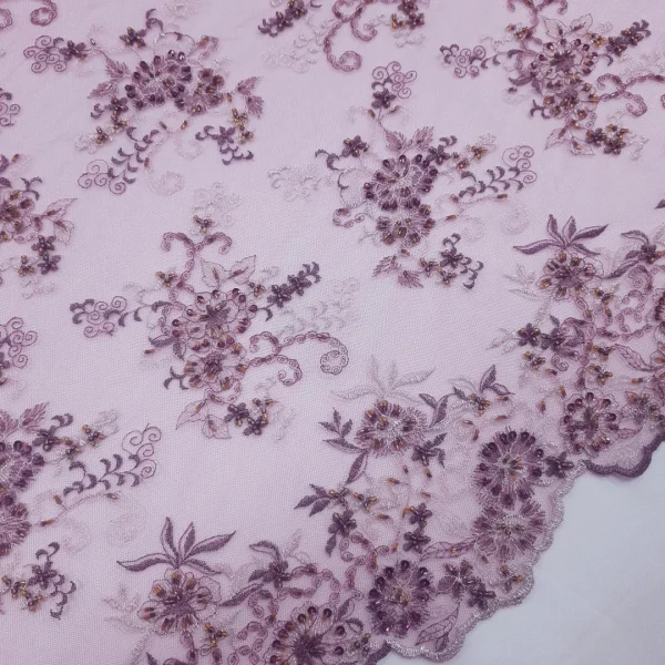 124851-2.webp SCALLOPED BEADED LACE WITH FLORAL DESIGN WINE