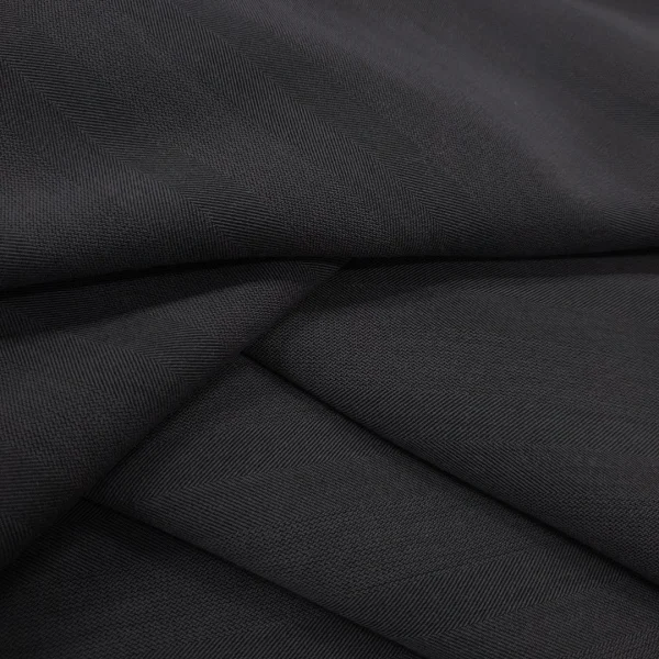 POLYVISCOSE HERRING-BONE STRETCH SUITING SILVER