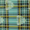 PRINTED SCUBA CHECK MINT GREEN