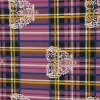PRINTED SCUBA CHECK LAVENDER
