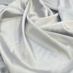 SATIN 2TONE STRETCH SILVER