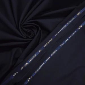 REVALIA AF0132   WOOL BLEND SUITING NAVY