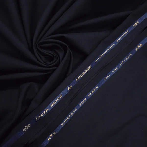REVALIA AF0132   WOOL BLEND SUITING NAVY