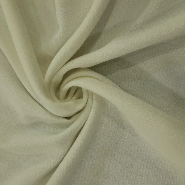 LIGHTWEIGHT CREPE WITH LUREX DETAIL OFF WHITE