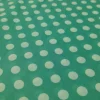 PRINTED TAFETTA  LINING SPOTS SAGE GREEN