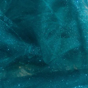 METALLIC TULLE JADE GREEN