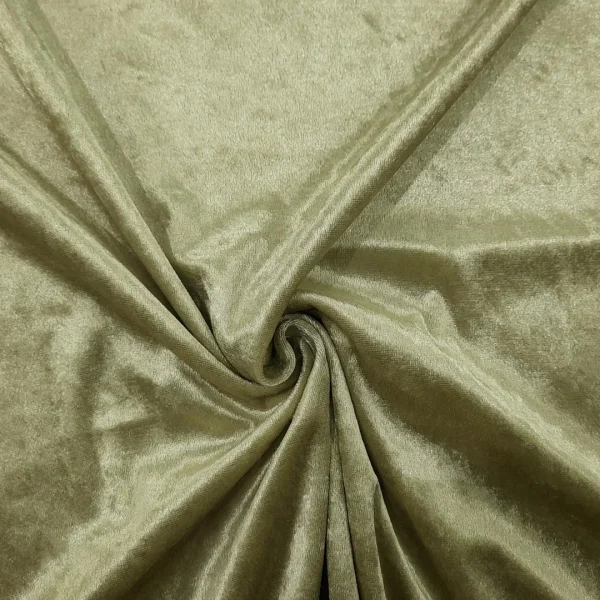 CRUSHED VELOUR LT.GOLD
