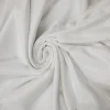 TWO SIDED  HEAVY COTTON BLEND WHITE