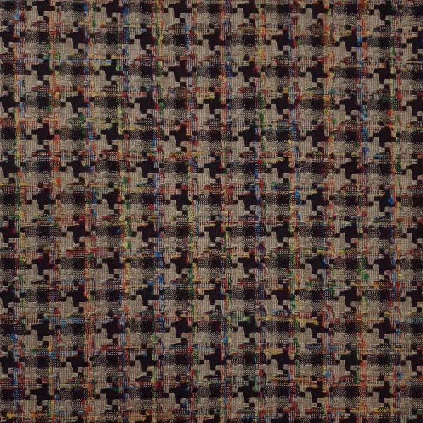 ACRYLIC TWEED MULTI COLOUR BEIGE