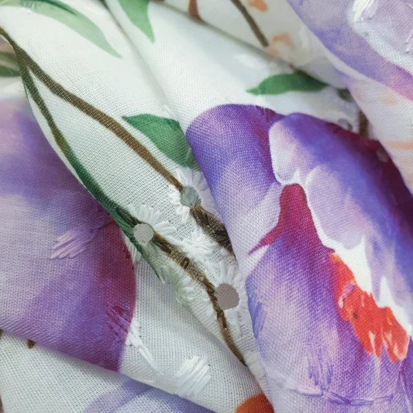 ANGLAISE PRINTED ROSES ORANGE