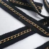 APC-A13849-G-2.webp CHAIN ON BLACK BRAID GOLD LARGE