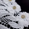 BRIDAL TRIM 15CM WHITE