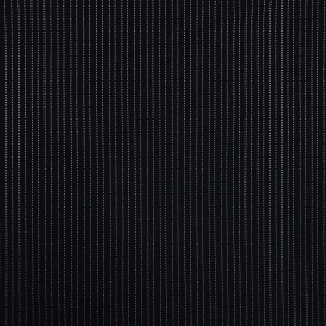 BENGALINE STRETCH SABLE STITCH STRIPE BLACK
