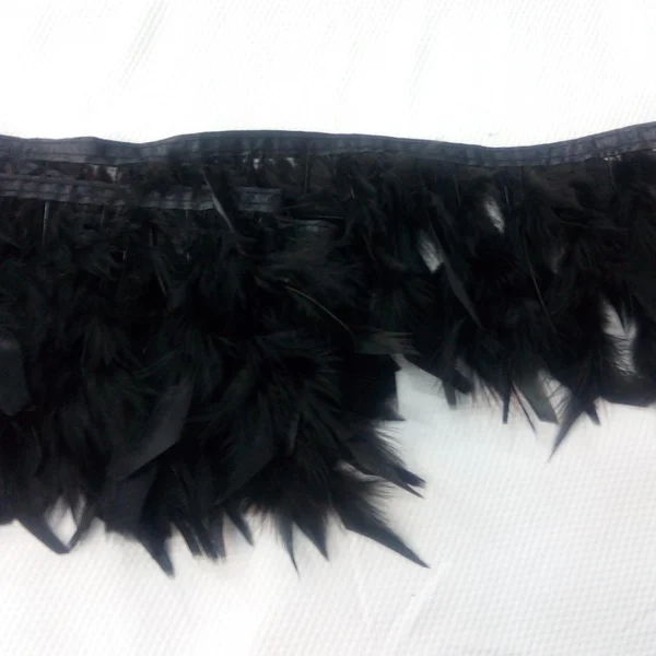 FEATH BOA BLACK