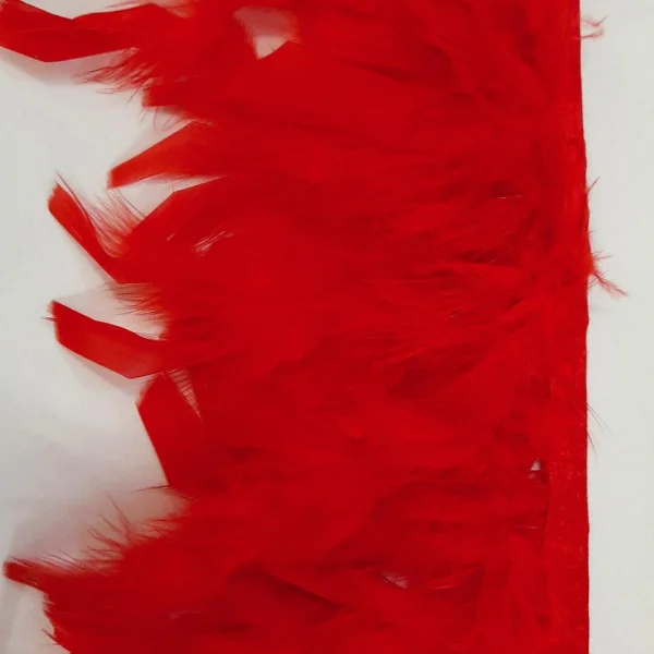 FEATH BOA RED
