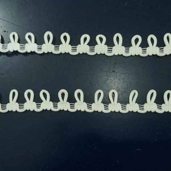 BRIDAL HOOK TAPE WHT