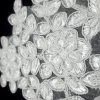 BRIDAL MOTIFF WHITE EMBROIDERY - 5FLO BOUQ -WHITE CORD