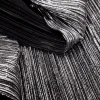 BODREF-SB-2.webp POLY PLEATED BODRE FOIL-ONYX BLACK AND SILVER