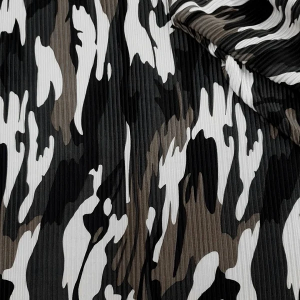 PRINTED BORDRE CAMOUFLAGE GREY