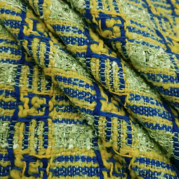 BOUCLX-CHK.YL-3.webp BOUCLE LUREX-CHECK YELLOW