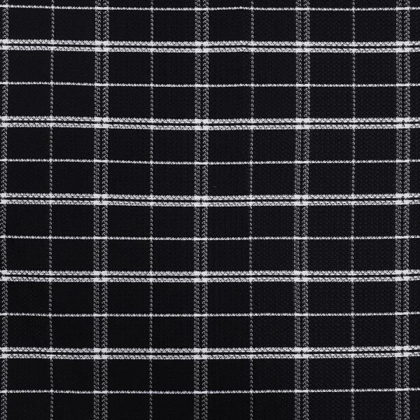 BOUCLE SUITING CHECK BLACK AND WHITE DES1