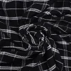BOUCLE SUITING CHECK BLACK AND WHITE DES1