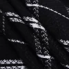 BOUCLE SUITING CHECK BLACK AND WHITE DES1