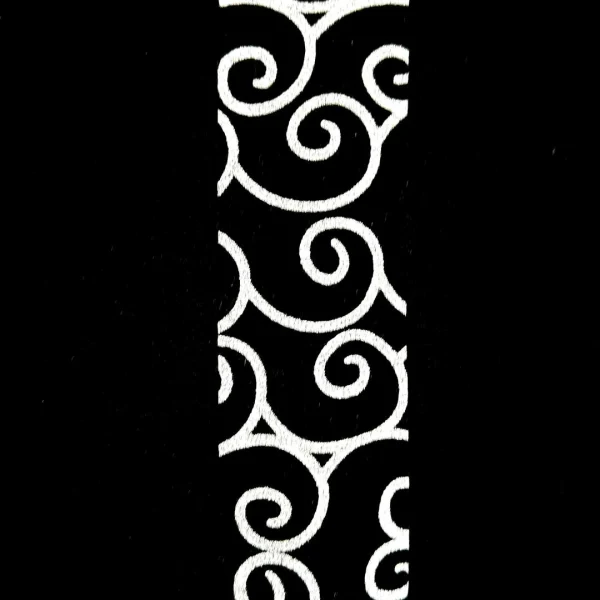 BRAID BLK and SILVER