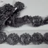 FLOWERS LARGE SILV