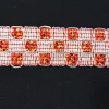 SILV COL BLOCK BRAID GOLD
