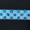 SILV COL BLOCK BRAID GOLD