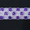 SILV COL BLOCK BRAID GOLD