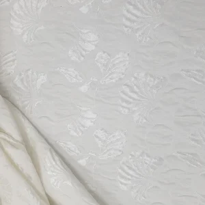 BROCADE 3D SHELL IVORY