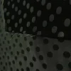 BROCADE SPOT BLACK AND SILVER