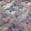 BROCADE 3D BOTANICAL1 MAUVE TEAL n GOLD