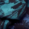BROCADE 3D BOSTON SPLAT BLACK and JADE