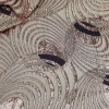 BROCADE PARIS (3D) CRESCENT ROSEGOLD