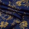 BROCADE 3D FLORAL DAISY DES C NAVY