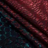 BROCADE 3D OMBRE RED n JADE