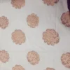 BROCADE 3D PATCHES IVORY AND GOLD