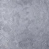 BROCADE  ROSE FLORAL SILVER