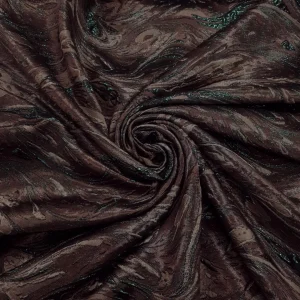 BROCADE 3D ZEGNA WAVE BROWN