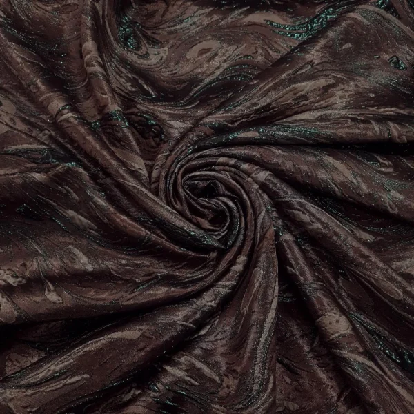 BROCADE 3D ZEGNA WAVE BROWN