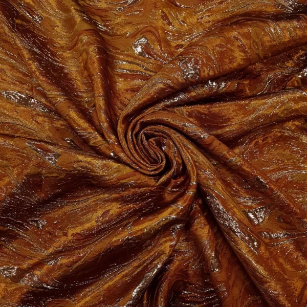 BROCADE 3D ZEGNA WAVE ORANGE